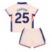 Chelsea Moises Caicedo #25 Bortedraktsett Barn 2024-25 Korte ermer (+ Korte bukser)